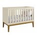 Jogo de Quarto para Bebê Completo 3 Portas Classic New Areia Fosco com Madeira - Reller