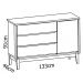 Jogo de Quarto para Bebê Completo 3 Portas Classic New Branco Fosco com Madeira - Reller