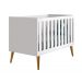 Jogo de Quarto para Bebê Completo 3 Portas Théo New Branco Fosco com Madeira - Reller