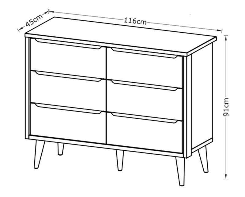 Jogo de Quarto para Bebê Théo New Rosa Fosco com Natural - Reller