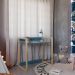 Mesa Escrivaninha Infantil Zoe Azul Fosco - Reller