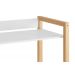 Mesa Escrivaninha Infantil Zoe Branco Fosco - Reller