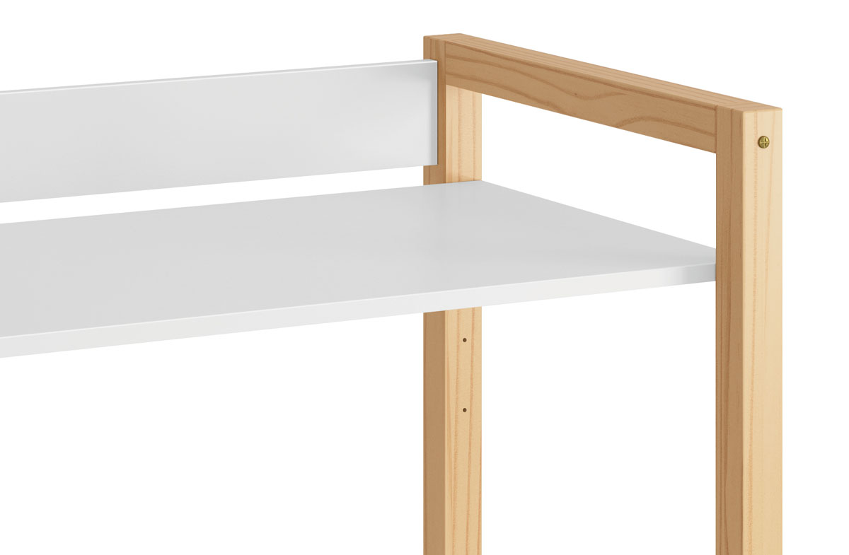 Mesa Escrivaninha Infantil Zoe Branco Fosco - Reller