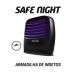 Armadilha Elétrica Luminosa Mata Insetos SAFE NIGHT - Silenciosa, Sem Produtos Químicos e Eficiente