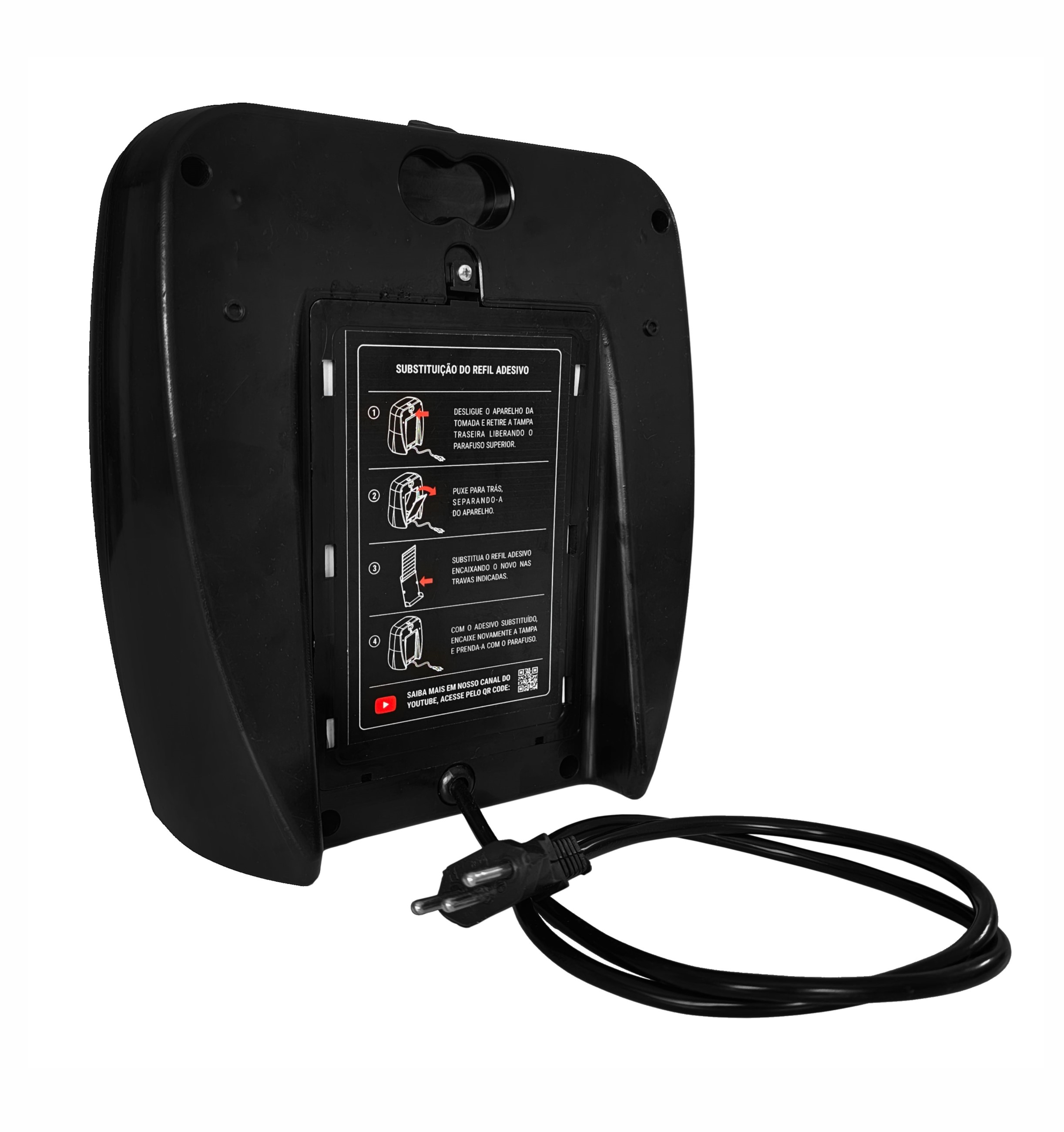 Armadilha Elétrica Luminosa Mata Insetos SAFE NIGHT - Silenciosa, Sem Produtos Químicos e Eficiente