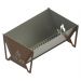 Churrasqueira Desmontável Portátil com Chapa Galvanizada 1,55mm - 45 cm