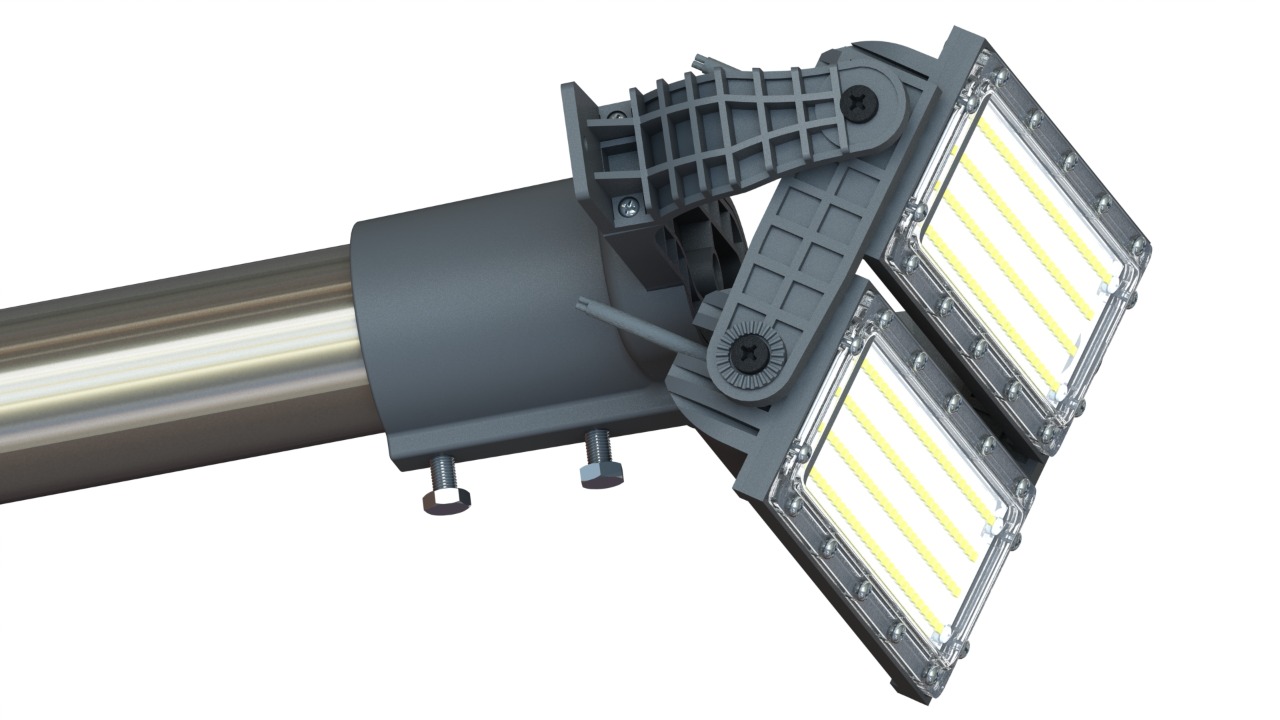 Luminária Pública 200w Led Osram Branco Frio18000lm Bivolt