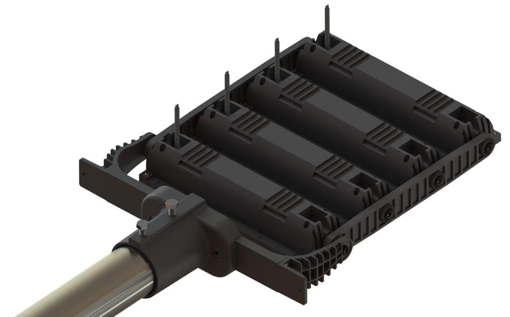 Luminária Pública 500w Led Osram 42000lm Bivolt Branco Frio