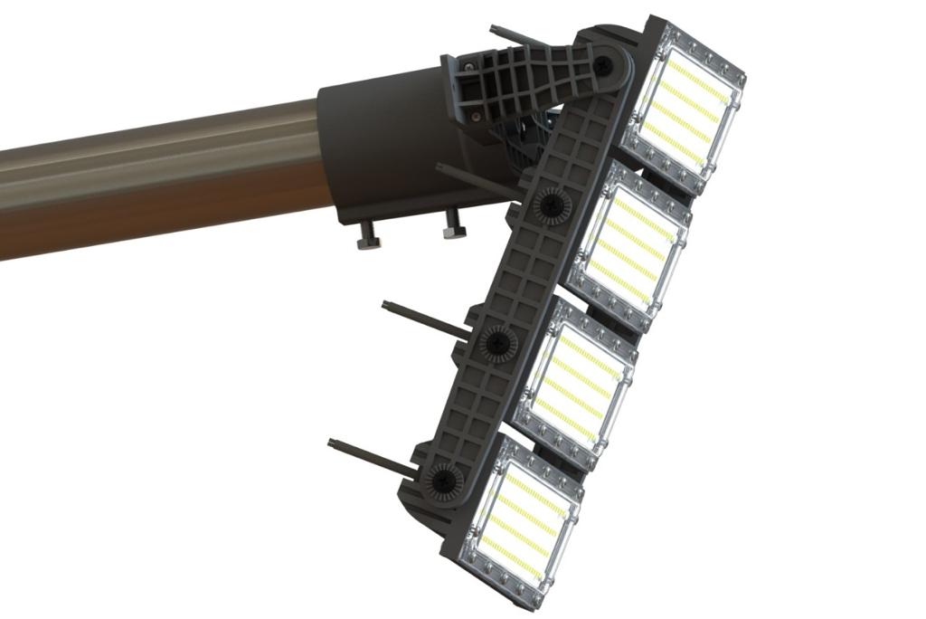 Luminária Pública 500w Led Osram 42000lm Bivolt Branco Frio