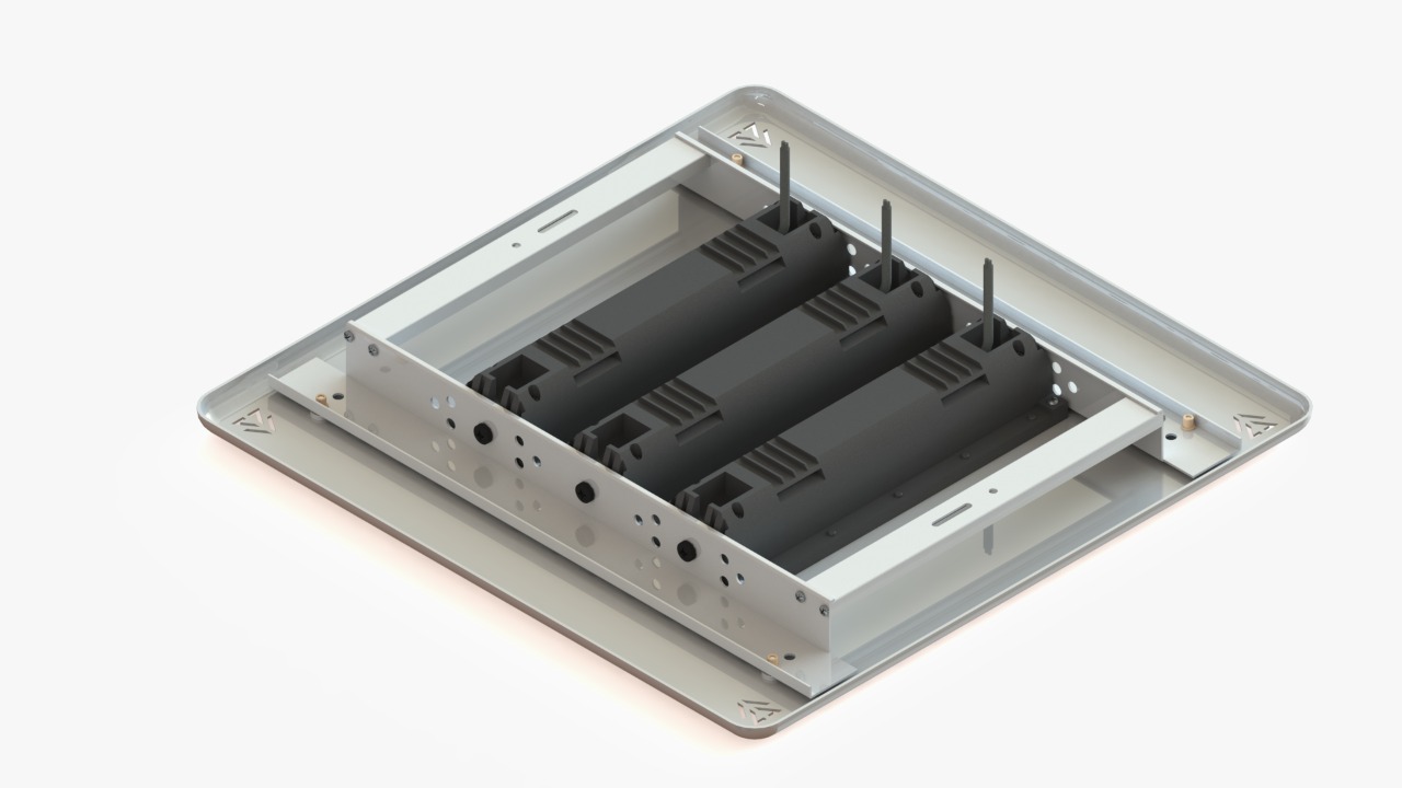 Luminária Posto De Combustível 200w Led Osram 18000l Combate