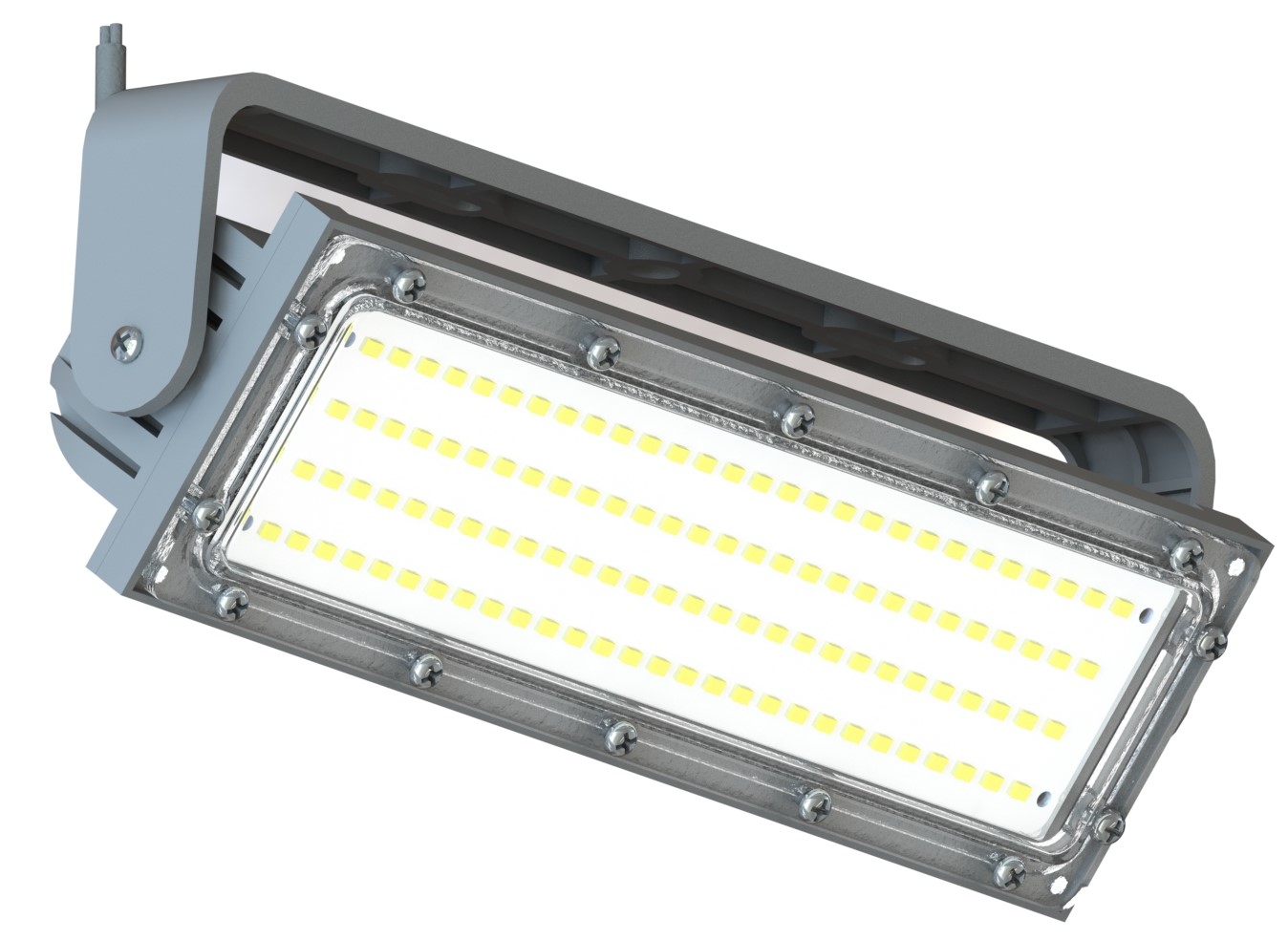 Refletor 100w Holofote Led Osram 9000lm Ip66 Combate Resistente