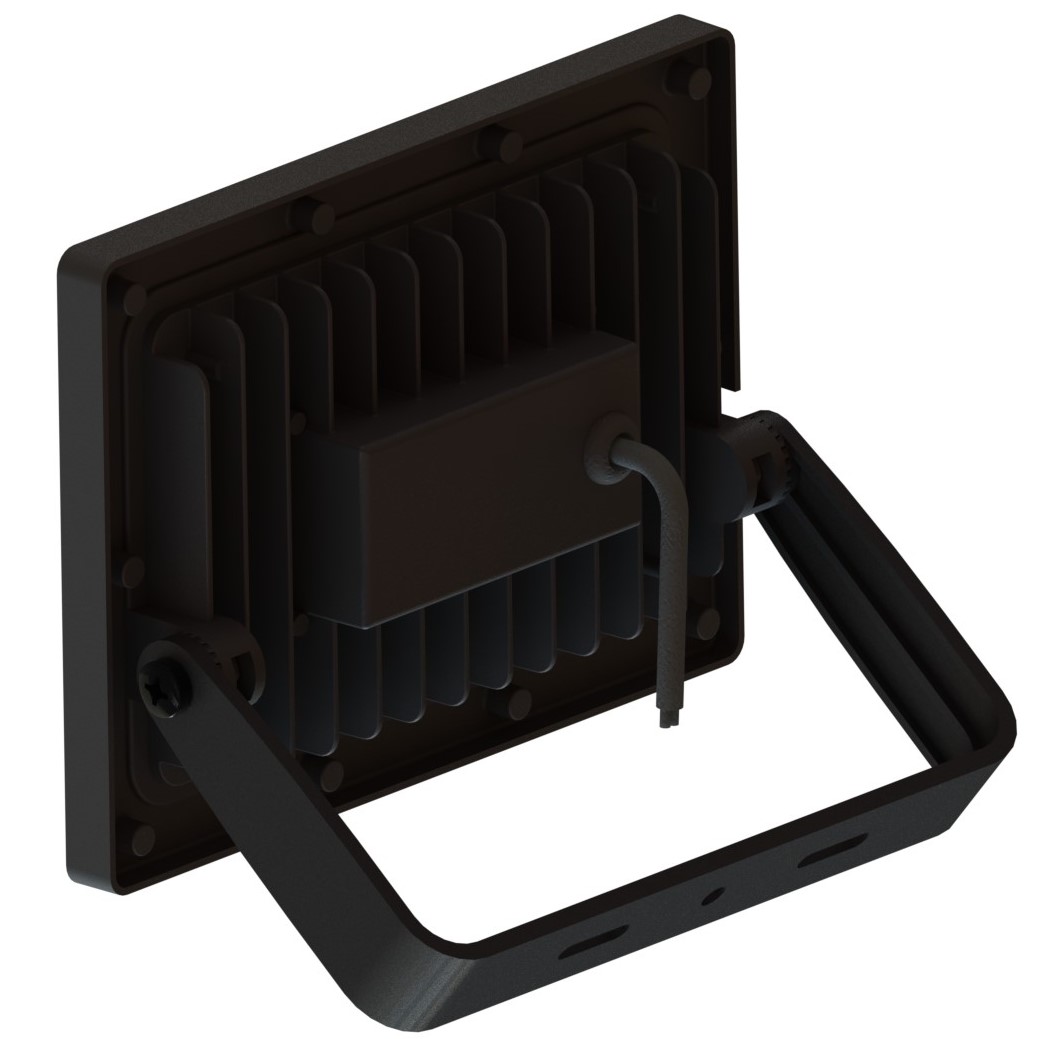 Refletor 50w Led Osram 4500lm Bivolt Ip66 Slim 6500k Resistente a Agua