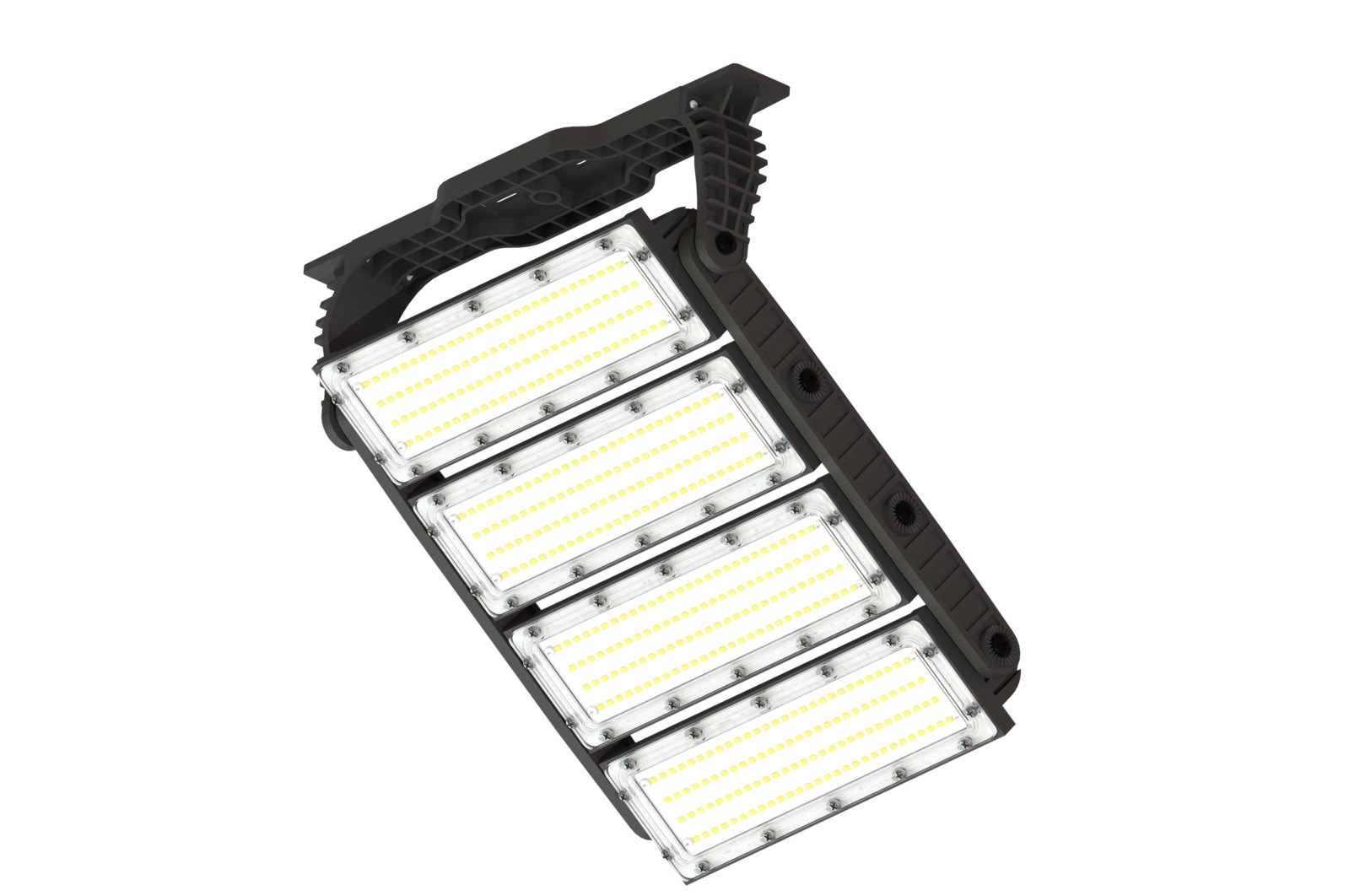 Refletor Holofote LED Preto 500W Osram 42000lm IP66 Combate