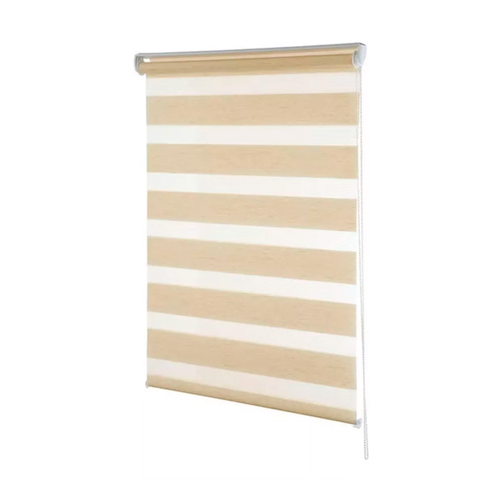 Persiana Double Vision Bege - 1,30m x 2,60m