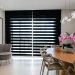 Persiana Double Vision Preto - 2,30m x 1,30m