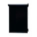 Persiana Rolo Blackout Pinpoint Preta - 1,70m x 1,60m