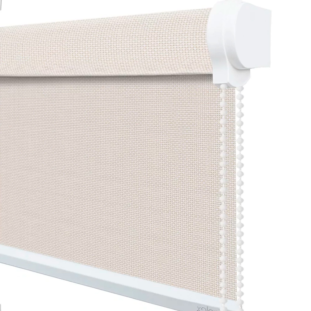 Persiana Rolo Screen 3% Bege - 1,10m x 2,10m