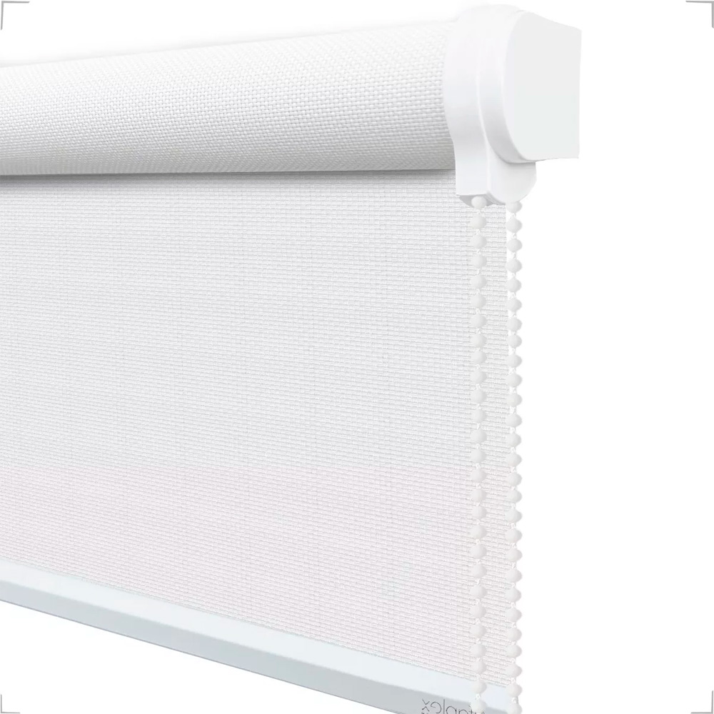 Persiana Rolo Screen 3% Branco - 2,60m x 2,10m