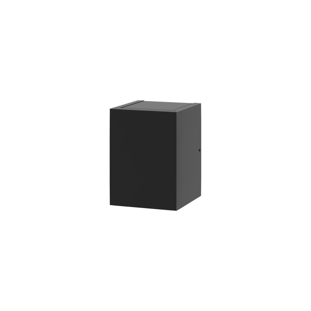 Arandela de Parede Plus 1201 Preto com Foco - RPM Móveis