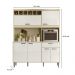 Armário Cozinha Dakota 1.6 Adega Porta Superior Basculante Gaveta com Organizador de Talheres - Carvalho/Off White - Lojas RPM