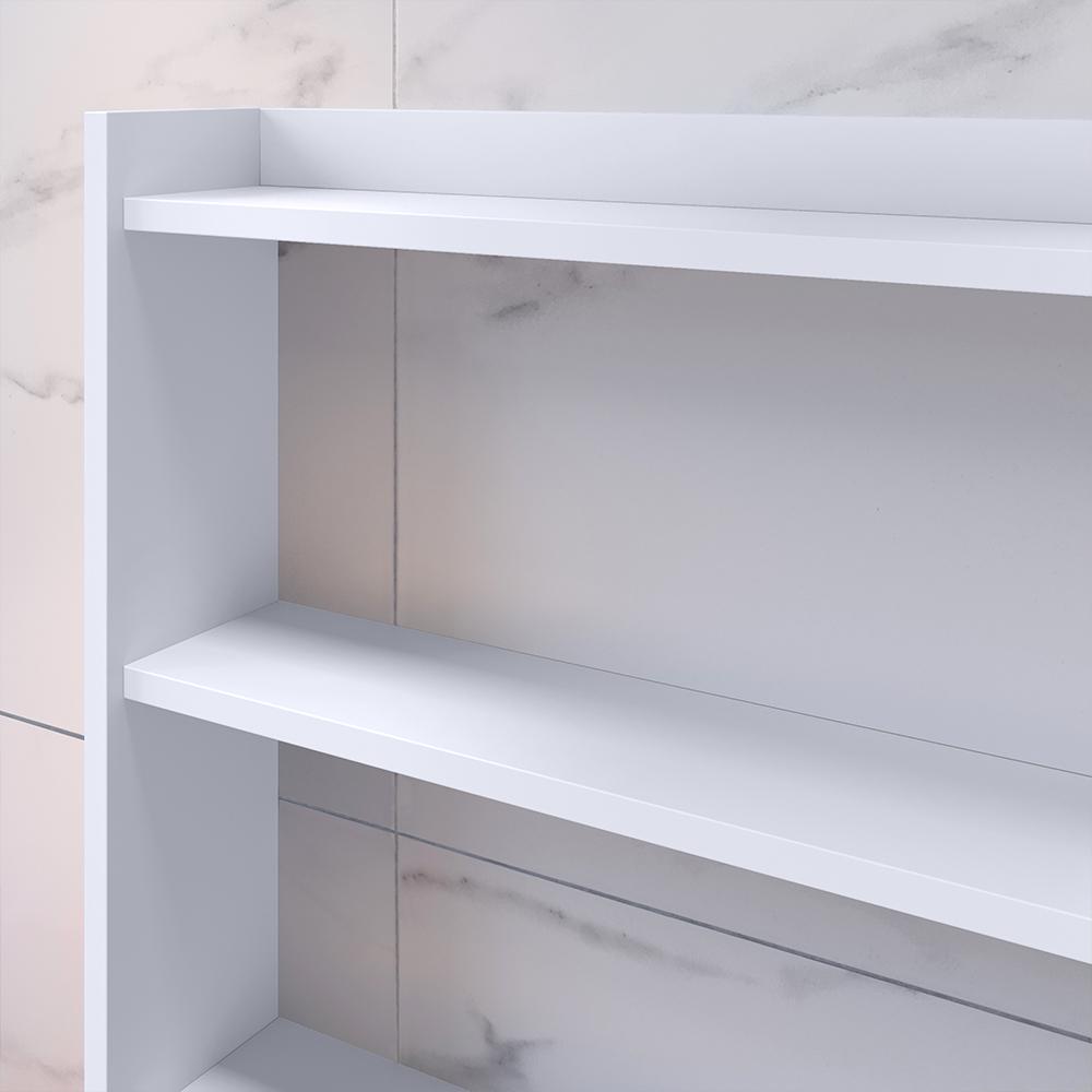 Armário Suspenso Suporte Xícaras Armarinho Amélia Nicho Organizadora Decoração Cozinha Ganchos Resistentes - Branco – RPM Móveis