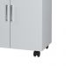 Balcão Multiuso com 2 Portas e Gaveta Ipê - Branco - Móveis Primus