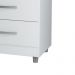 Cômoda Emas 5 Gavetas com 1 Chave – Branco – Móveis Primus