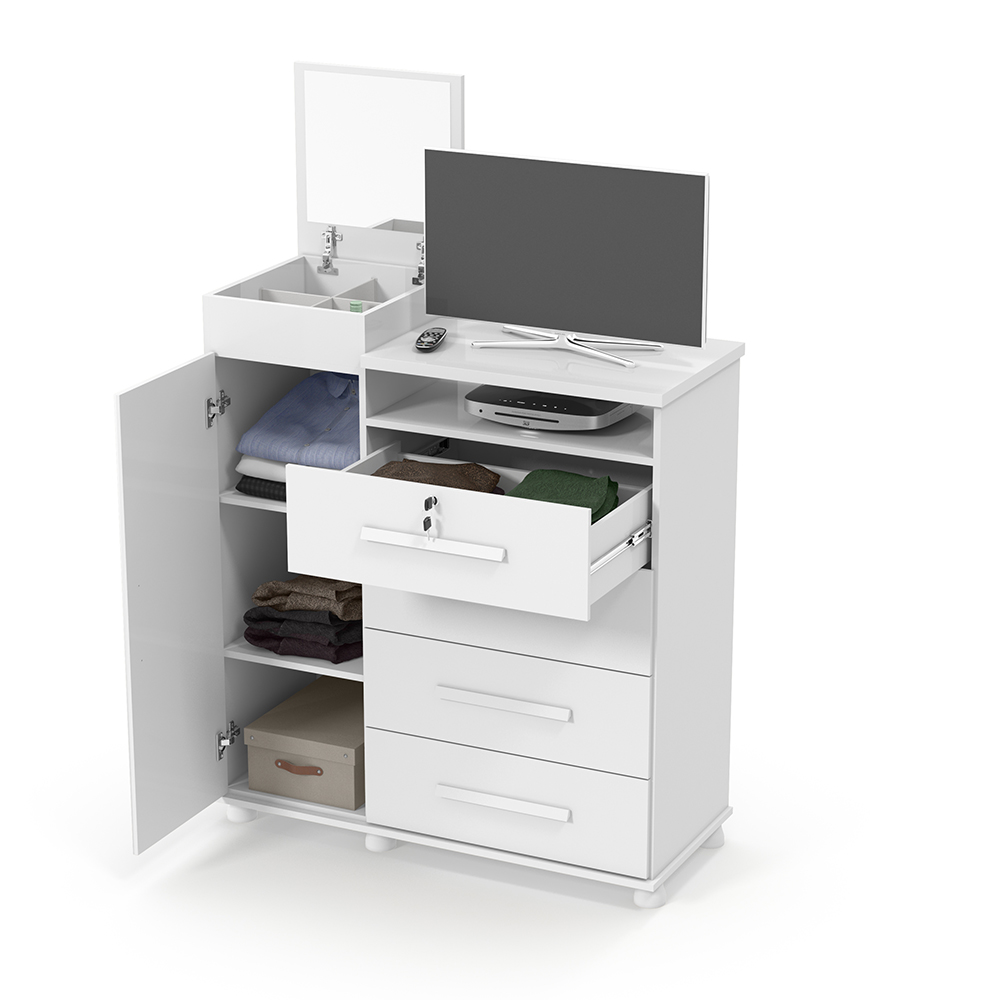 Cômoda Juma New - Branco - Patrimar Móveis
