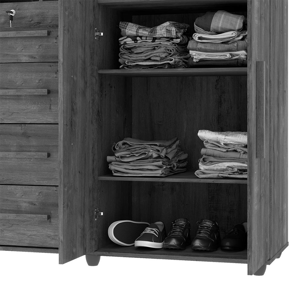 Cômoda Organizadora Com Prateleira Interna E 4 Gavetas Jade New - Branco - MiraRack Móveis
