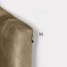 Cabeceira Aurora Cama Box Solteiro Infantil em L Suspensa Almofadada Proteção Lateral Estofada Decoração Quarto - Bege Suede - RPM Móveis