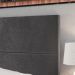 Cabeceira Estofada Suede Para Cama Box Casal Queen 1,60 Capri - Cinza - Lojas RPM 