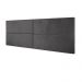 Cabeceira Estofada Suede Para Cama Box Casal Queen 1,60 Capri - Cinza - Lojas RPM 