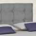 Cabeceira Queen 1,60 Cairo - Suede Cinza 05 - Art Nossa