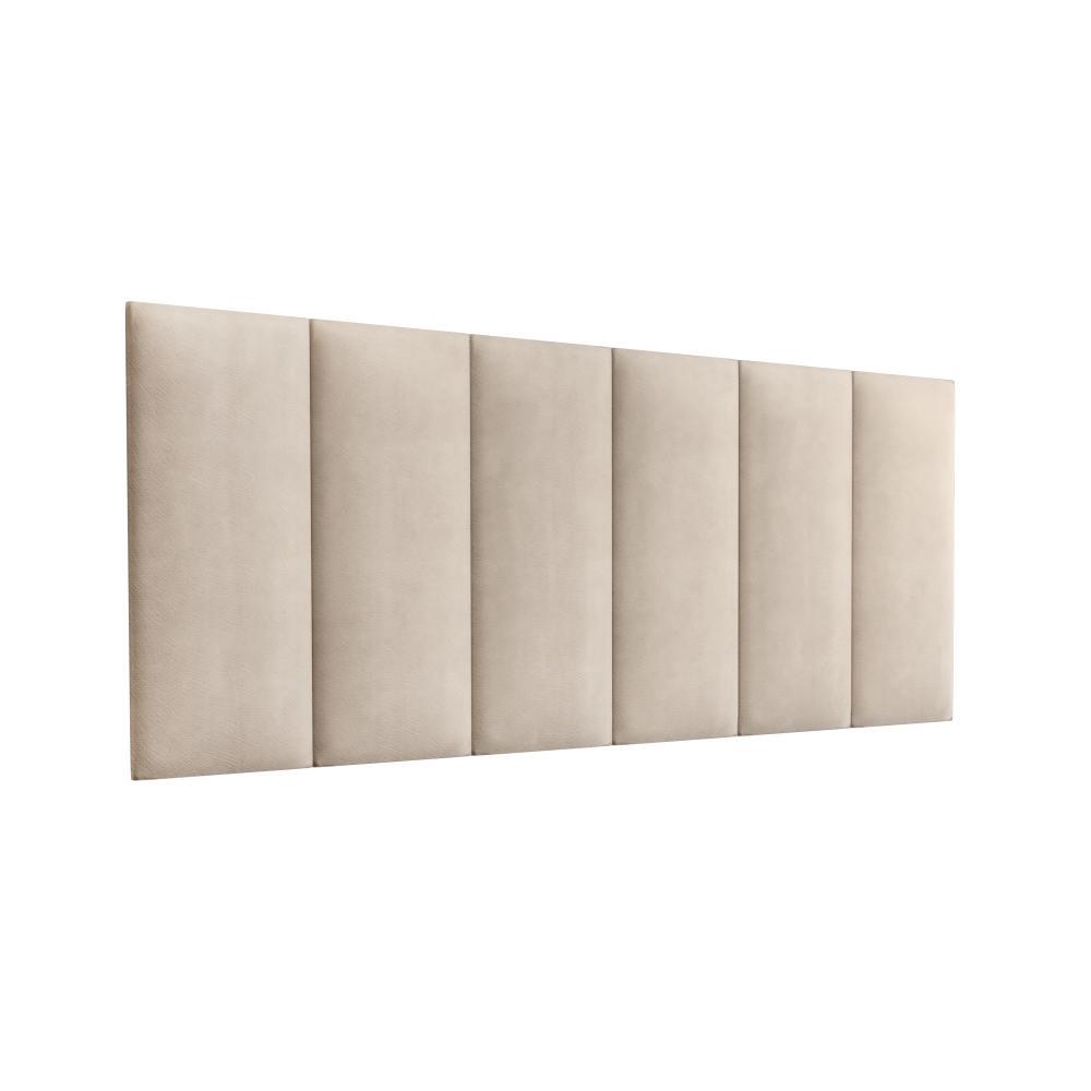 Cabeceira Suspensa Estofada Decoração Quarto Cama Box Casal 1,40 Julia - Areia Suede - Lojas RPM