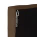 Cabeceira Suspensa Estofada Decoração Quarto Cama Box Casal King Size 1,95 Julia - Marrom Suede - Lojas RPM