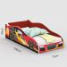Cama Infantil Carro Drift Mini Cama MDF Montessoriana Segura Decoração Quarto Menino - Vermelho - RPM Móveis