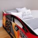 Cama Infantil Carro Drift Mini Cama MDF Montessoriana Segura Decoração Quarto Menino - Vermelho/Branco - RPM Móveis