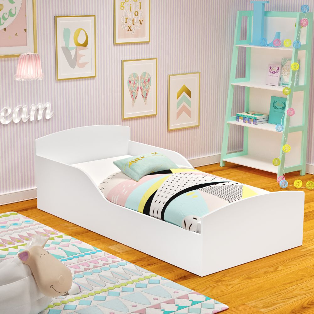 Cama Infantil Montessoriana Sonho - Branca  - RPM Móveis
