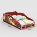Cama Solteiro Carro Drift Vermelho Caminha Resistente Decoração Quarto Infantil Menino - RPM Móveis