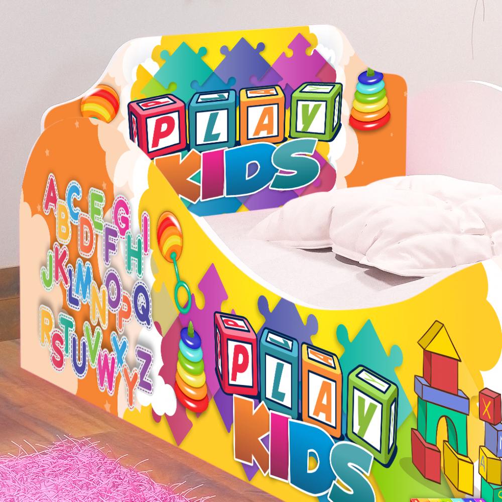 Cama Solteiro Play Kids - RPM Móveis