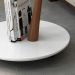 Conjunto Mesa Apoio e Lateral Vitória - Branco - RPM Móveis