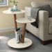 Conjunto Mesa Apoio e Lateral Vitória - Off White - RPM Móveis