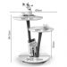 Conjunto Mesa Apoio e Lateral Vitória - Off White - RPM Móveis