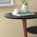 Conjunto Mesa Apoio e Lateral Vitória - Preto - RPM Móveis