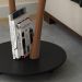 Conjunto Mesa Apoio e Lateral Vitória - Preto - RPM Móveis