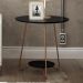 Conjunto Mesa Centro e Apoio Liz com Pés de Ferro Preto - RPM Móveis