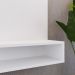 Estante Painel Parede Smart New TV 32 Polegadas Prateleiras Decorativas Sala Quarto Pequeno Retrô – Branco - RPM