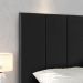 Jogo Quarto 2 Mesas Cabeceira Fantasy Preto Prateleira Nicho Decorativo Painel Suspenso Júlia Cama Box Casal 1,40 Suede - Lojas RPM