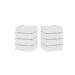Kit 2 Arandelas de Parede Plus 1205 Branco com Focos e 3 Frisos - RPM Móveis