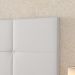 Kit 2 Mesas Cabeceira Fantasy Branco Prateleira Organizadora Painel Suspenso Bia Estofado Cama Box Queen Size 1,60 Corino - Lojas RPM